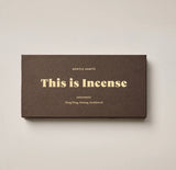 This Is Incense - GROUNDED "Sandalwood, Nutmeg, Cinnamon and Clove" - Cie Cie + Co