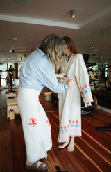 NEW COLLECTION - Natural Maxi Robe - Tiny Dancer Watermelon  - Pre Order October