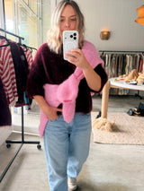 NAIS - MOHAIR JUMPER- BORDEAUX - Cie Cie + Co