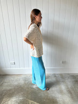 BRAND NEW DESIGN - Shimmer Pant - Light Aquamarine -PRE ORDER APRIL DELIVERY - Cie Cie + Co