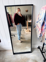 NAIS - MOHAIR JUMPER- BORDEAUX - Cie Cie + Co