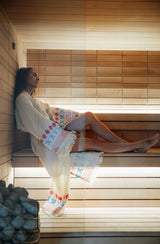 NEW COLLECTION - Natural Maxi Robe - Tiny Dancer Watermelon  - Pre Order October