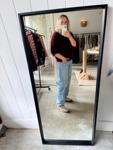 NAIS - MOHAIR JUMPER- BORDEAUX - Cie Cie + Co