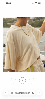 The Maya Mini Skirt Terry - Cie Cie + Co