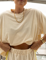 The Maya Mini Skirt Terry - Cie Cie + Co