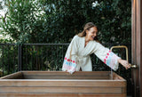 NEW COLLECTION - Natural Maxi Robe - Tiny Dancer Watermelon  - Pre Order October
