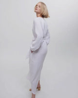 HONOUR APPAREL- SLEEPER MAXI DRESS - WHITE - Cie Cie + Co