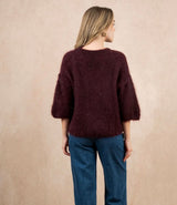 NAIS - MOHAIR JUMPER- BORDEAUX - Cie Cie + Co