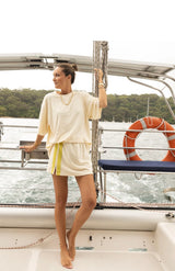 The Maya Mini Skirt Terry - Cie Cie + Co