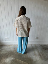BRAND NEW DESIGN - Shimmer Pant - Light Aquamarine -PRE ORDER APRIL DELIVERY - Cie Cie + Co