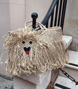 Small Jute Bag - Douglas The Dog - Cie Cie + Co