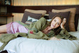 NEW COLLECTION - Kiwi Midi Robe - Palm /Crab - Pre Order October