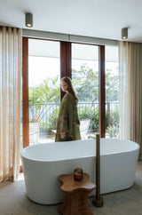 NEW COLLECTION - Kiwi Midi Robe - Palm /Crab - Pre Order October
