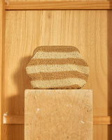 CIE CIE HANDWOVEN CLUTCH - TAN/BEIGE - Cie Cie + Co