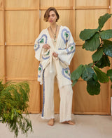 Natural Midi Robe Palm 🌴 Just re stocked, don’t miss out! - Cie Cie + Co