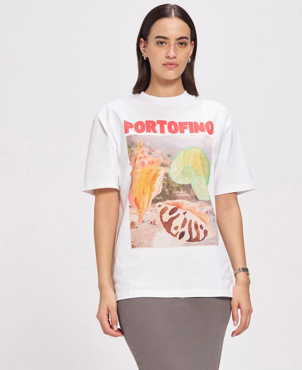 Portifino Over Size Drop Shoulder Tee