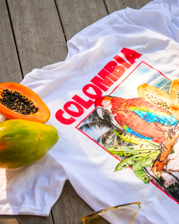 Colombia Regular Tee - White