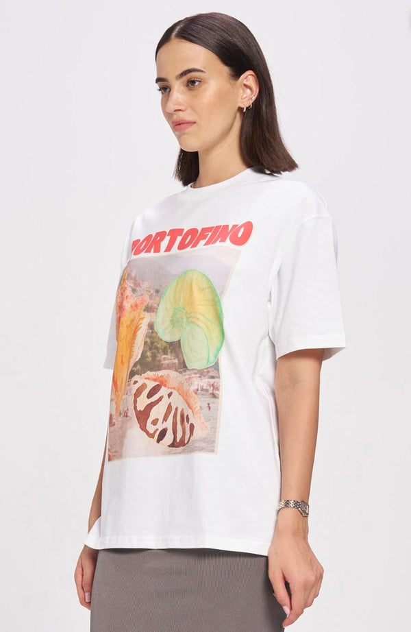 Portifino Over Size Drop Shoulder Tee