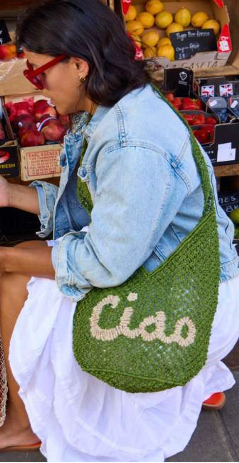 Drusilla Bag - Ciao- Fern Green/Natural - Cie Cie + Co