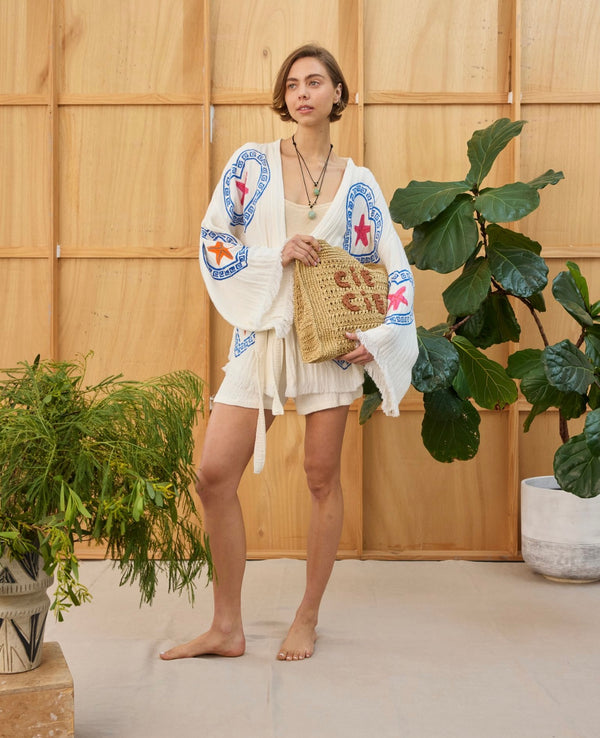 Just back in stock - Natural Short Set Crab/ Sea Star - Cie Cie + Co