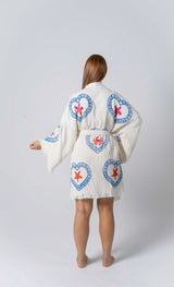 NEW Natural Midi Robe Crab/ Sea Star -Just Arrived!