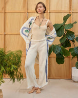 Natural Midi Robe Palm 🌴 Just re stocked, don’t miss out! - Cie Cie + Co