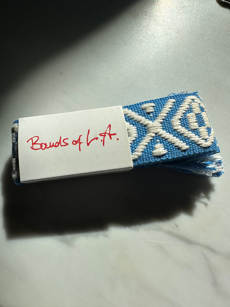 XXX Belt - Sky Blue and White