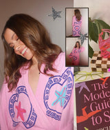 Orchid Bloom Long Robe Sea Star print - Just back in stock, run don’t walk!