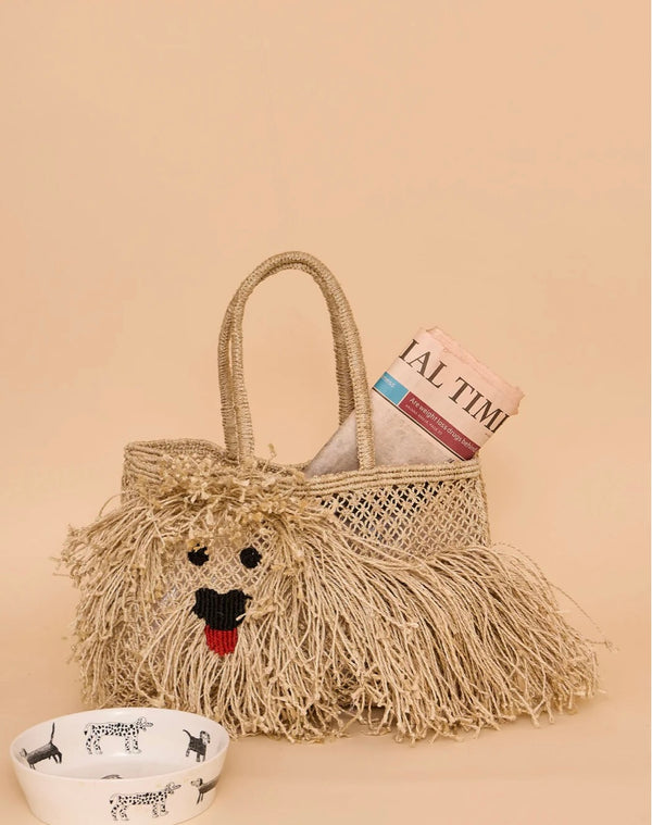 Small Jute Bag - Douglas The Dog