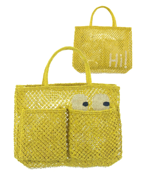 Harvey Peep-Eyes Bag - Yellow