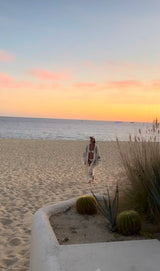 Natural Long Robe Palm 🌴 PRE ORDER FEB - Cie Cie + Co