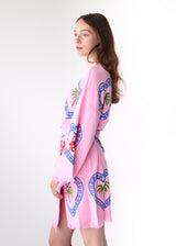 Orchid Bloom Midi Robe Palm Tree/ Sea Star - Just back in stock! Run, don’t walk