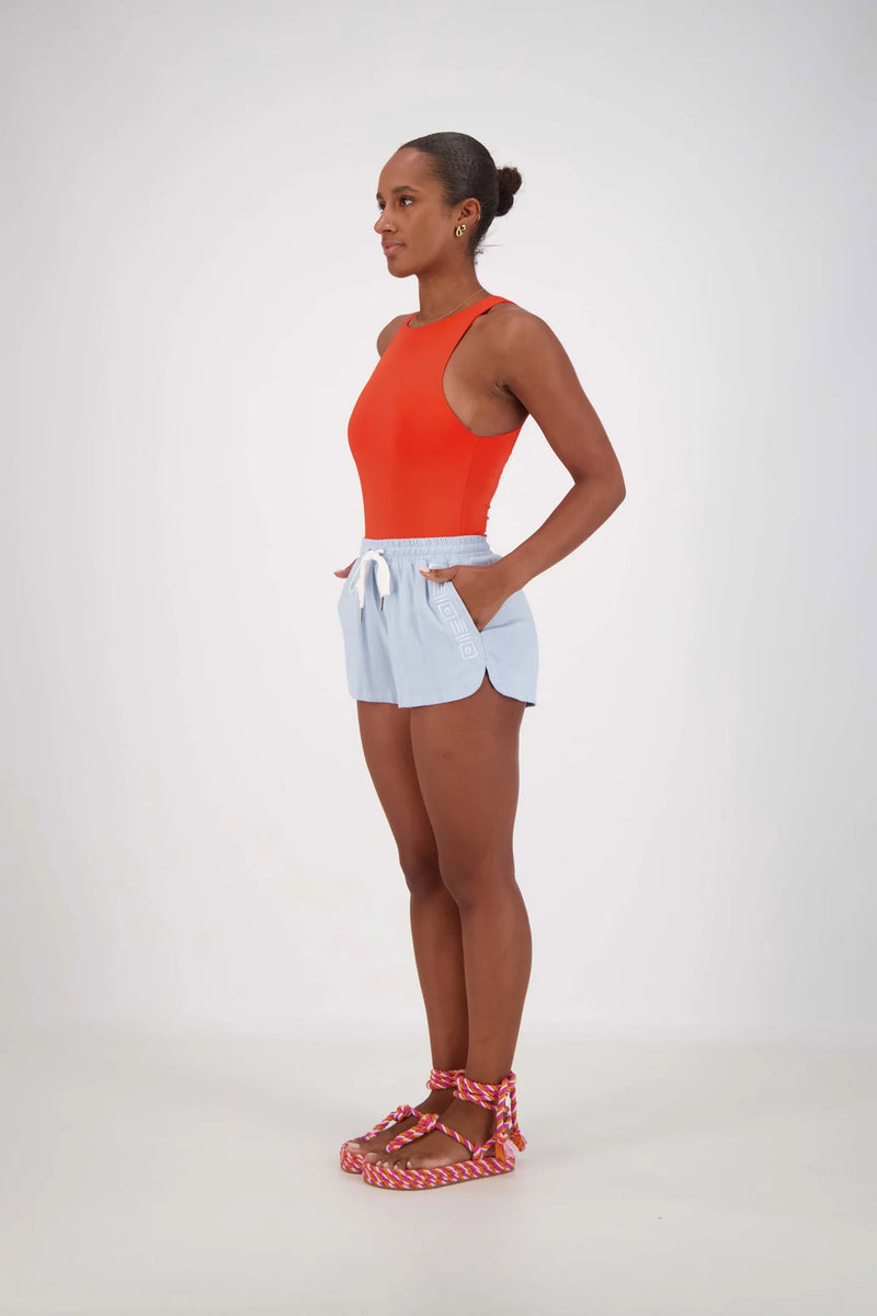 Rosette Short - Power Blue