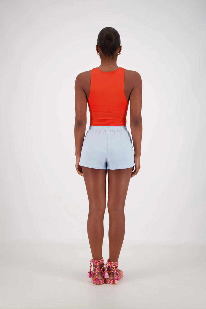 Rosette Short - Power Blue