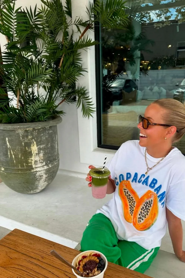 Copacabana Regular Tee - White