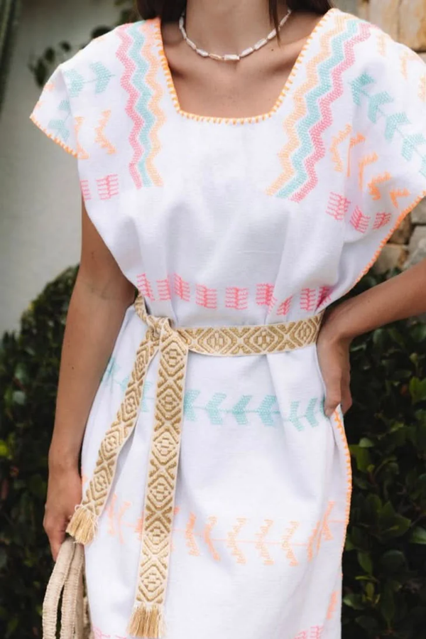 XXX Belt - White and Gold