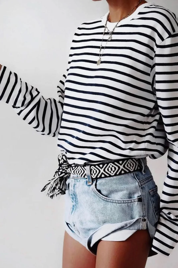 XXX Belt - Black and White