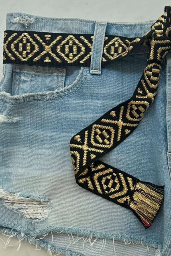XXX Belt - Black and Gold