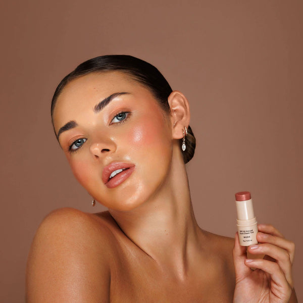 SPF 50 Natural Lip & Cheek Tint - Nude - Cie Cie + Co