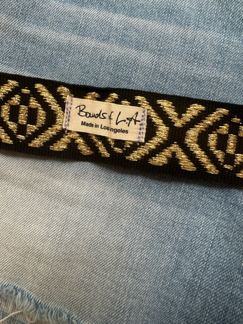 XXX Belt - Black and Gold