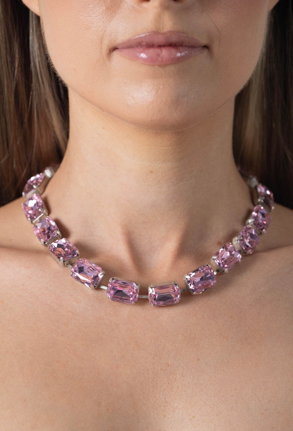 SHINE BRIGHT STACKABLE NECKLACE - ROSE