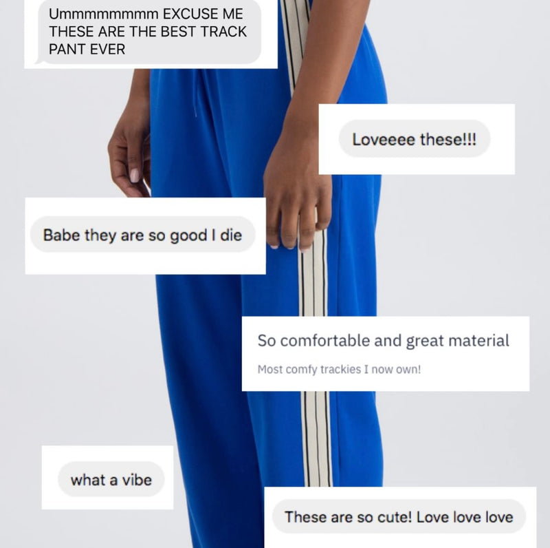 Panera Track Pant - Just re stocked, get in quick!