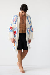 NEW Natural Midi Robe Crab/ Sea Star -Just Arrived!