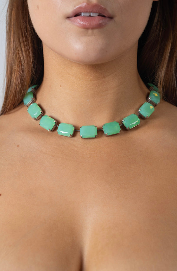 SHINE BRIGHT STACKABLE NECKLACE - PACIFIC OPAL