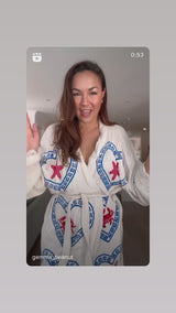 NEW Natural Midi Robe Crab/ Sea Star -Just Arrived!