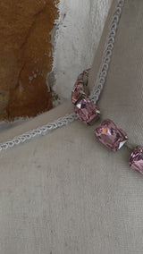 SHINE BRIGHT STACKABLE NECKLACE - ROSE