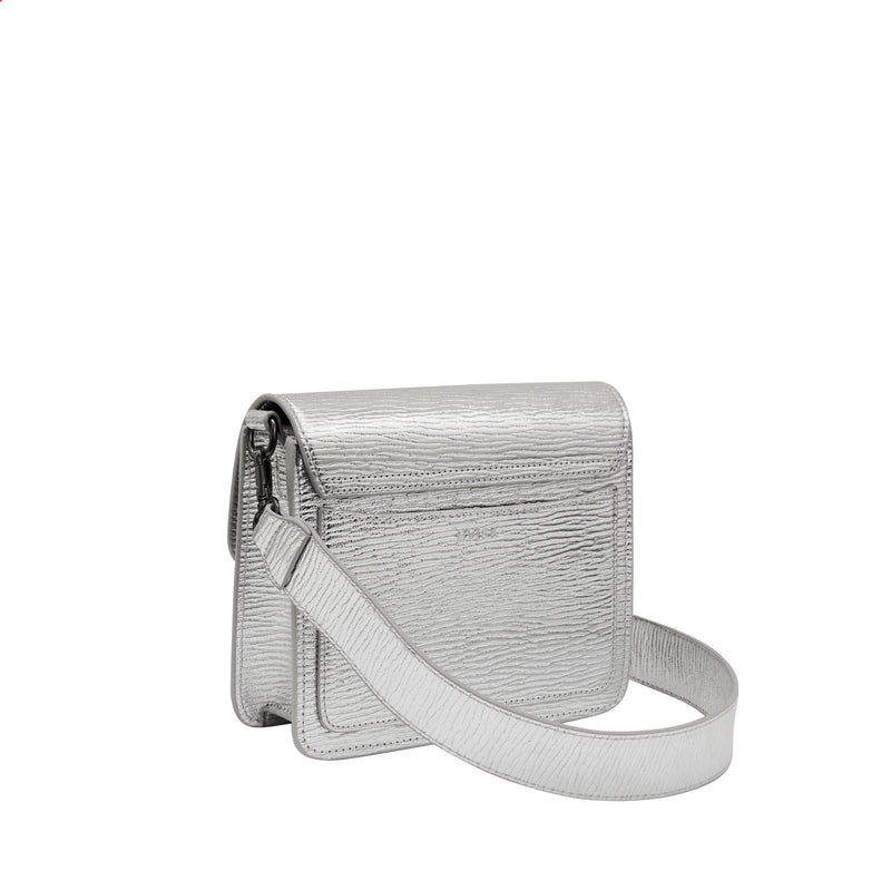 Silver crossbody bag back 2