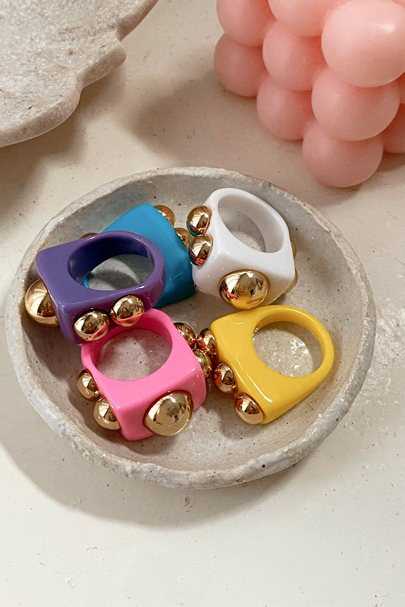 Chunky Rings all colours 2