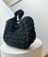 LUNA CROCHET BAG - BLACK