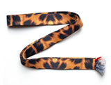 Woven Belt in Leopard front